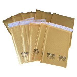 30 NEW 6" x 10" Manila Bubble Padded Self Sealing Envelopes
